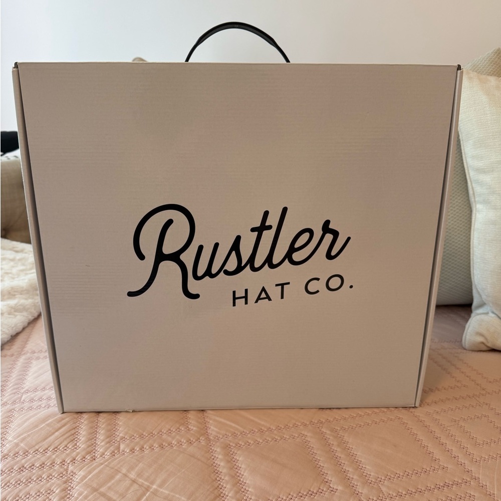Rustler Boho Cowboy Hat - Size 55 - Picture 7 of 7